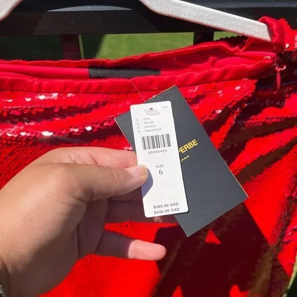 Le Superbe Jolie Sequin Midi Skirt NWT - Picture 6 of 11